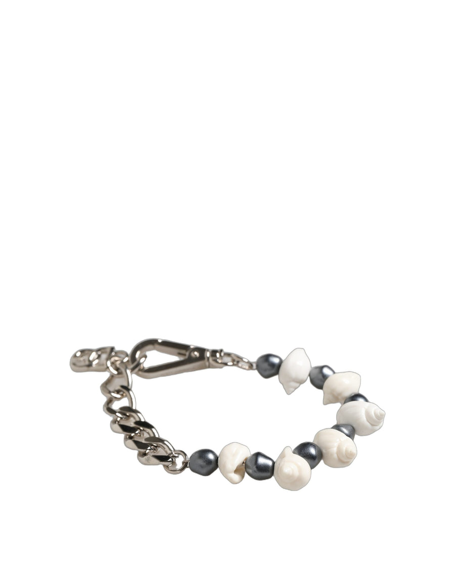 Dolce & Gabbana Silver-tone metal bracelet in silver