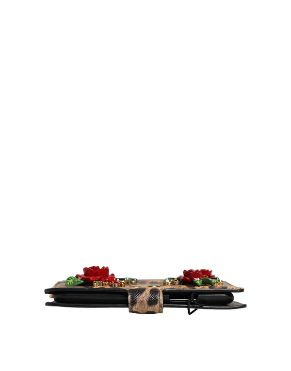 Dolce & Gabbana 100% Calf Leather; Lining: 10% Nylon phone case in brown