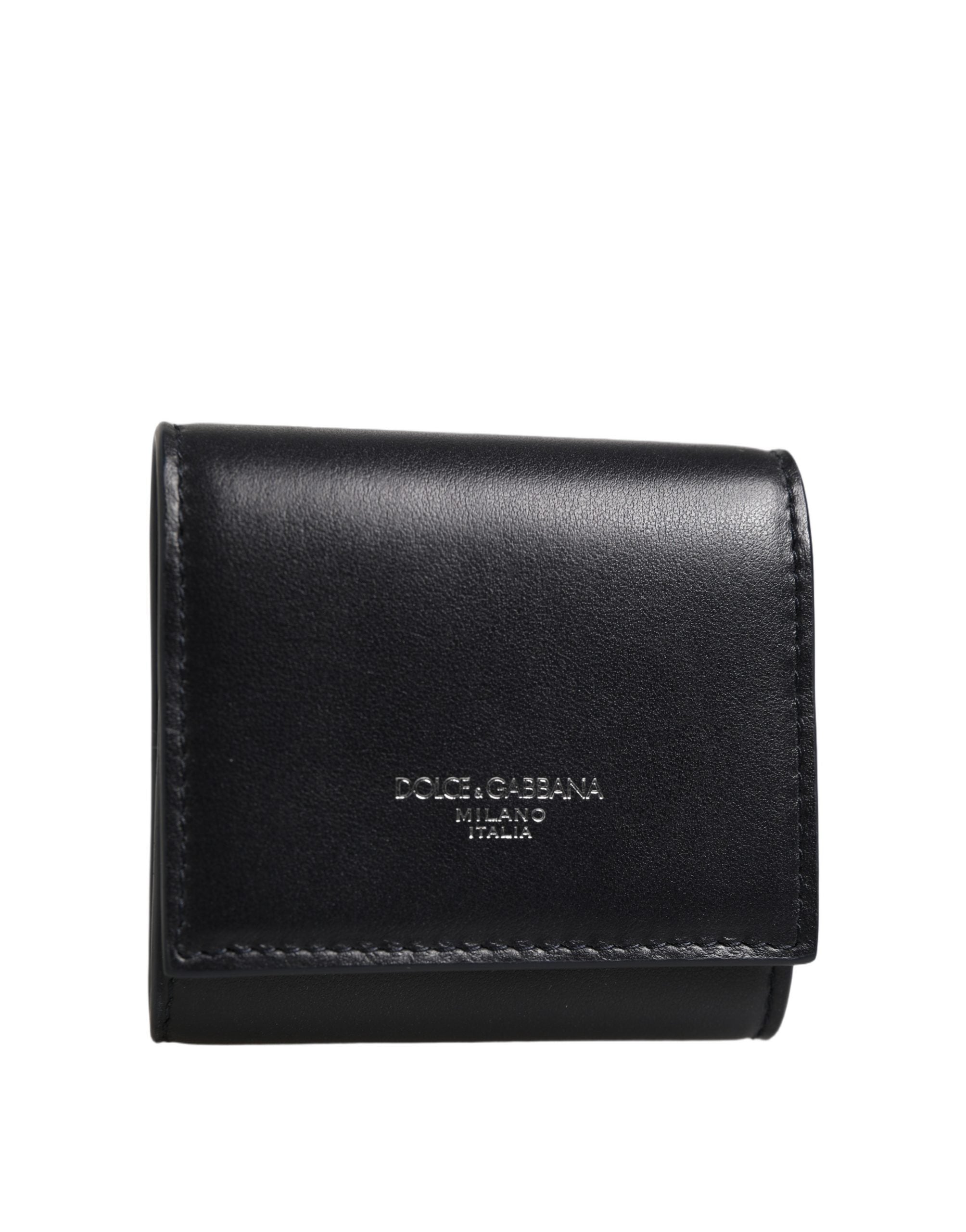 Dolce & Gabbana 100% Calf Leather wallet in black — view 4
