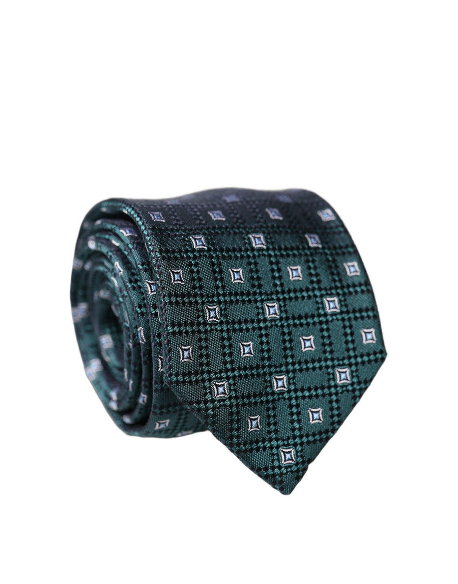 Dolce & Gabbana 100% Silk necktie in green
