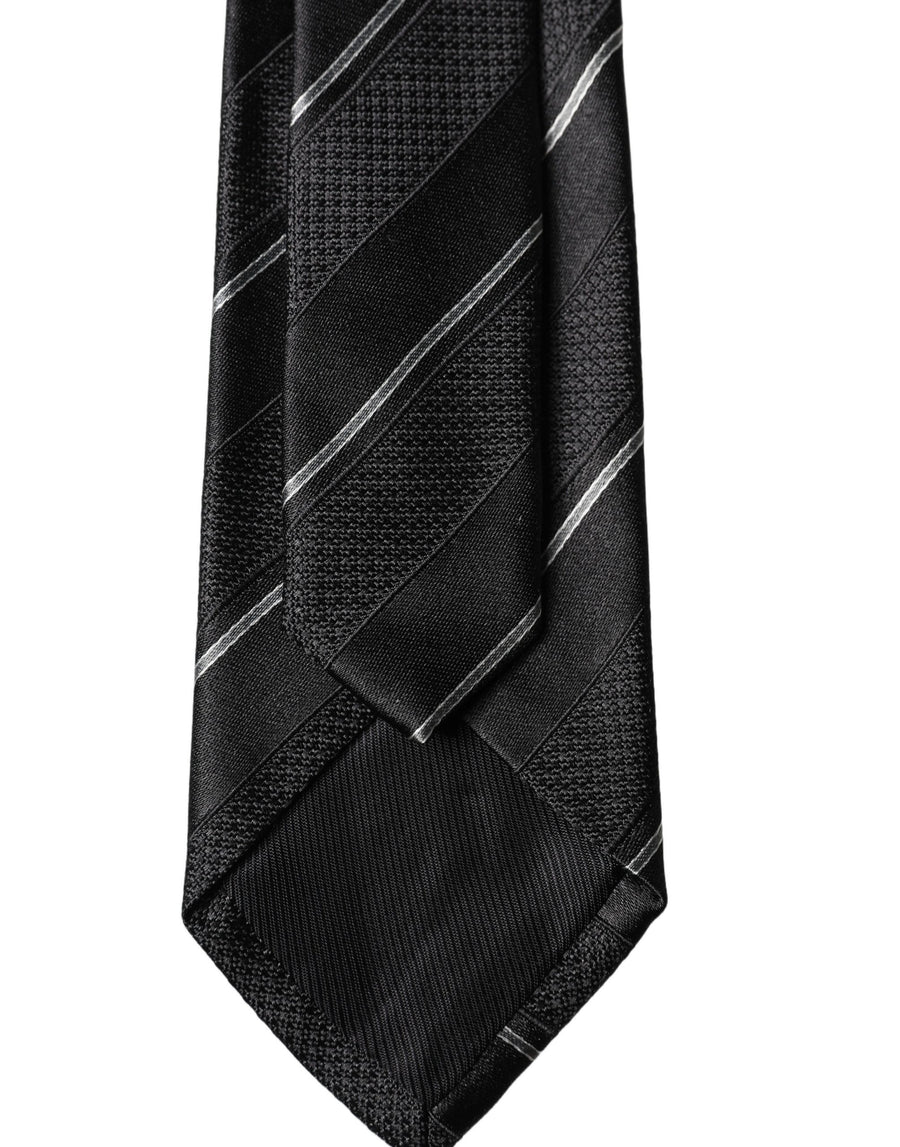 Dolce & Gabbana 100% Silk necktie in black