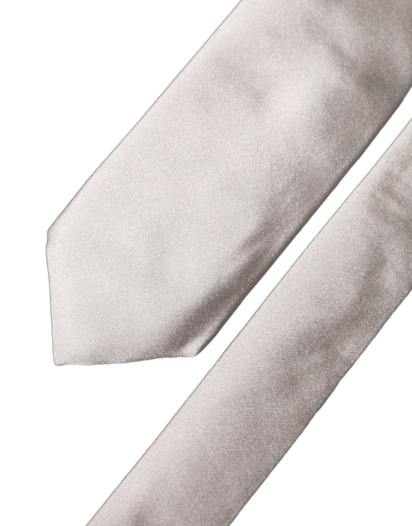 Dolce & Gabbana 100% Silk necktie in gray