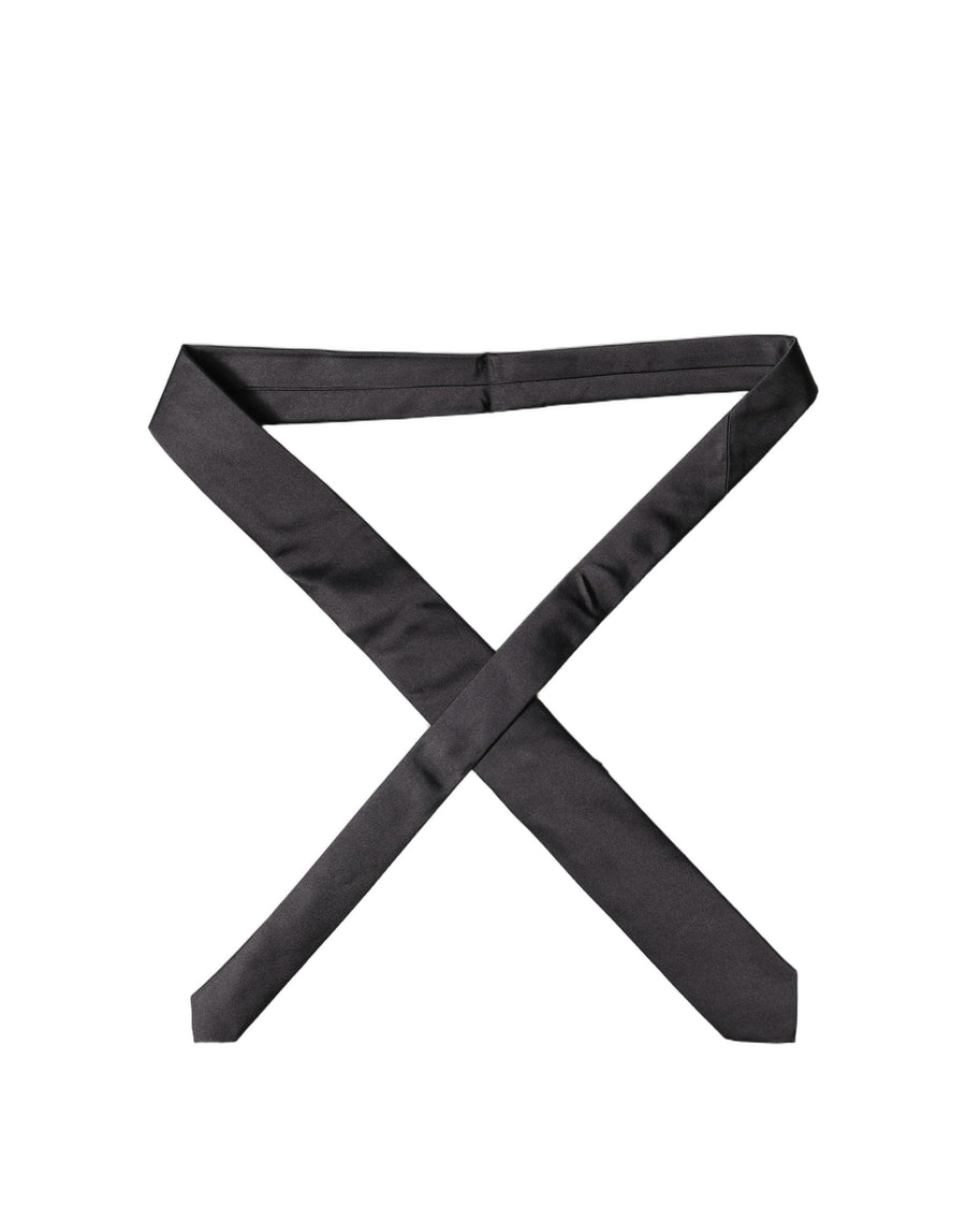 Dolce & Gabbana 100% Silk necktie in black