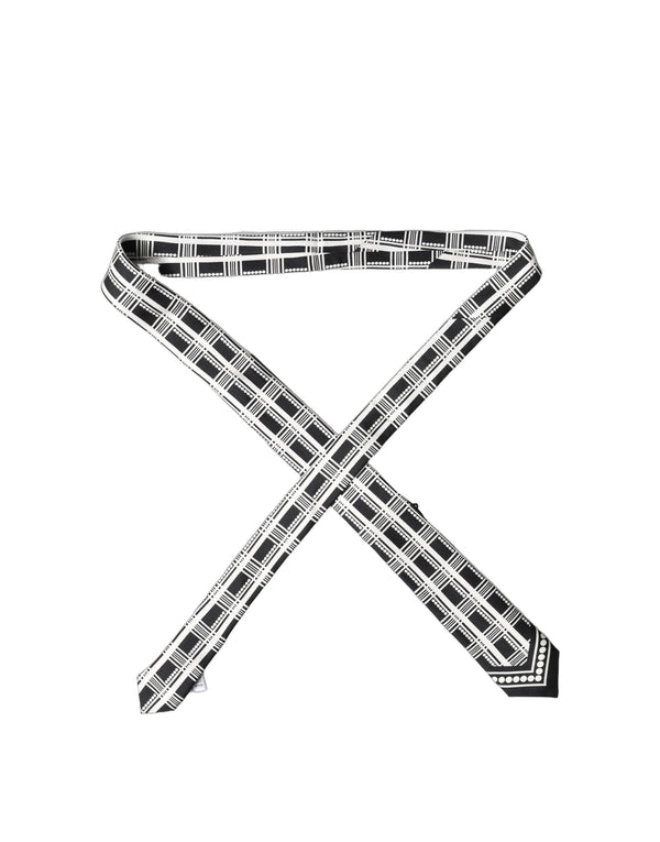 Dolce & Gabbana 100% Silk necktie in black