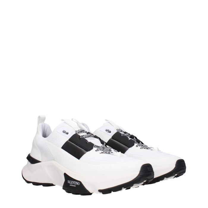 Valentino Garavani Fabric sneaker in white — view 2