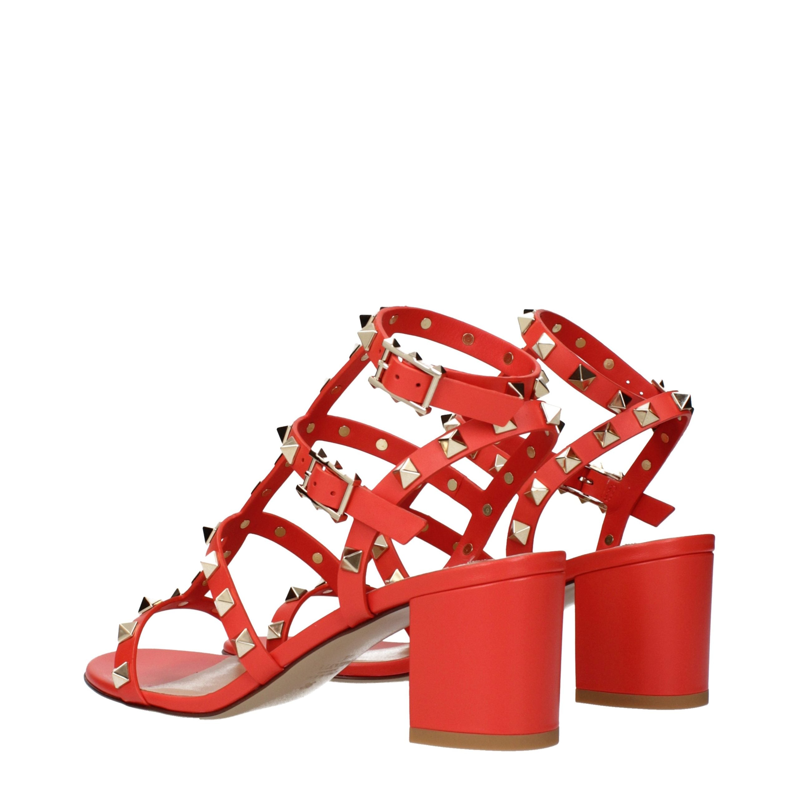 Valentino Garavani sandal in red — view 4