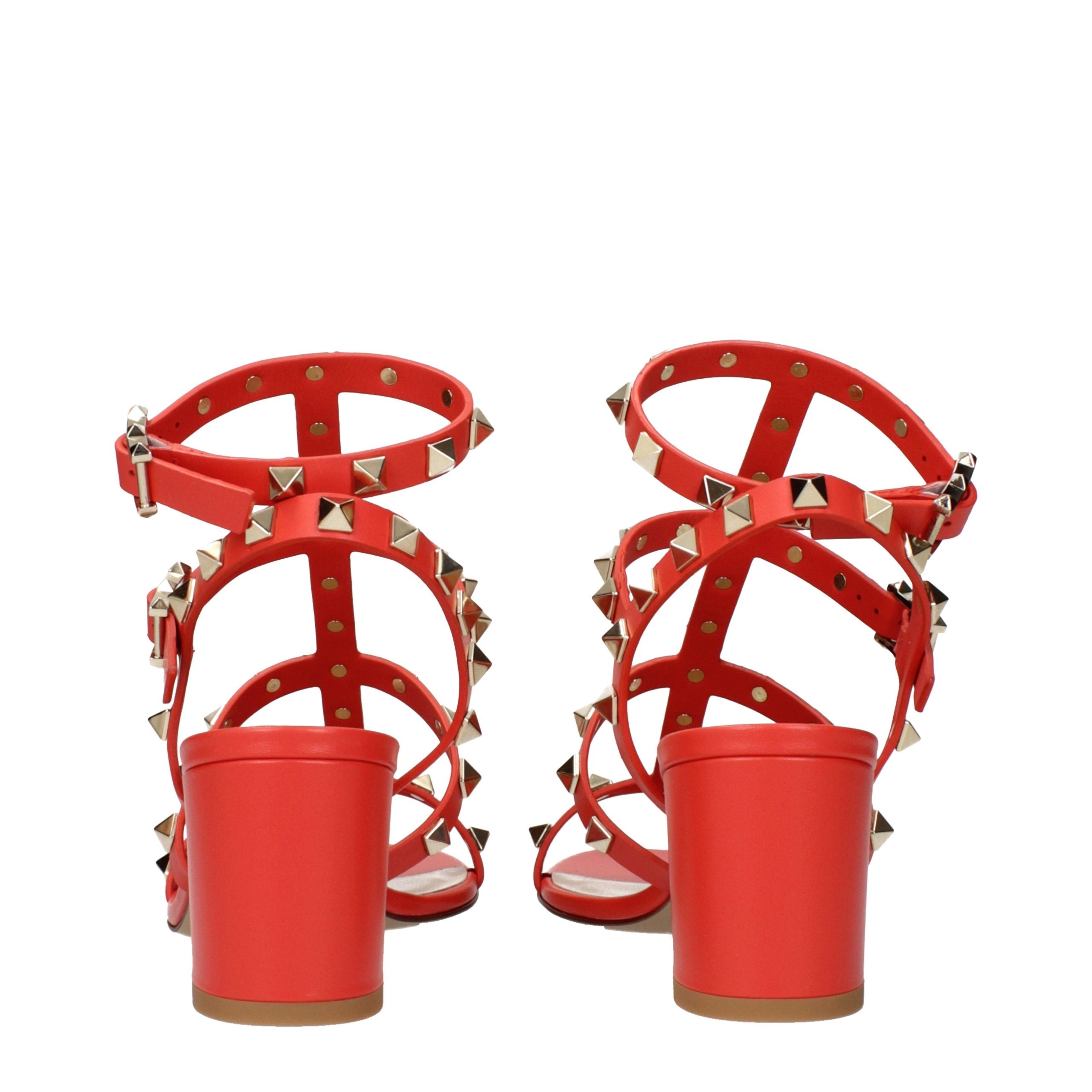 Valentino Garavani sandal in red — view 5