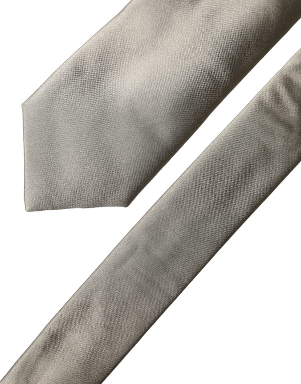 Dolce & Gabbana 100% Silk necktie in beige