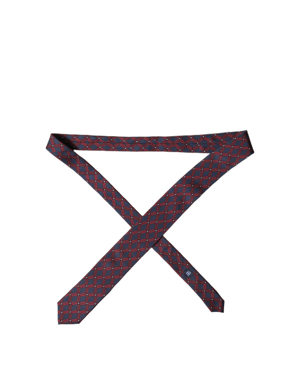 Dolce & Gabbana 100% Silk necktie in red