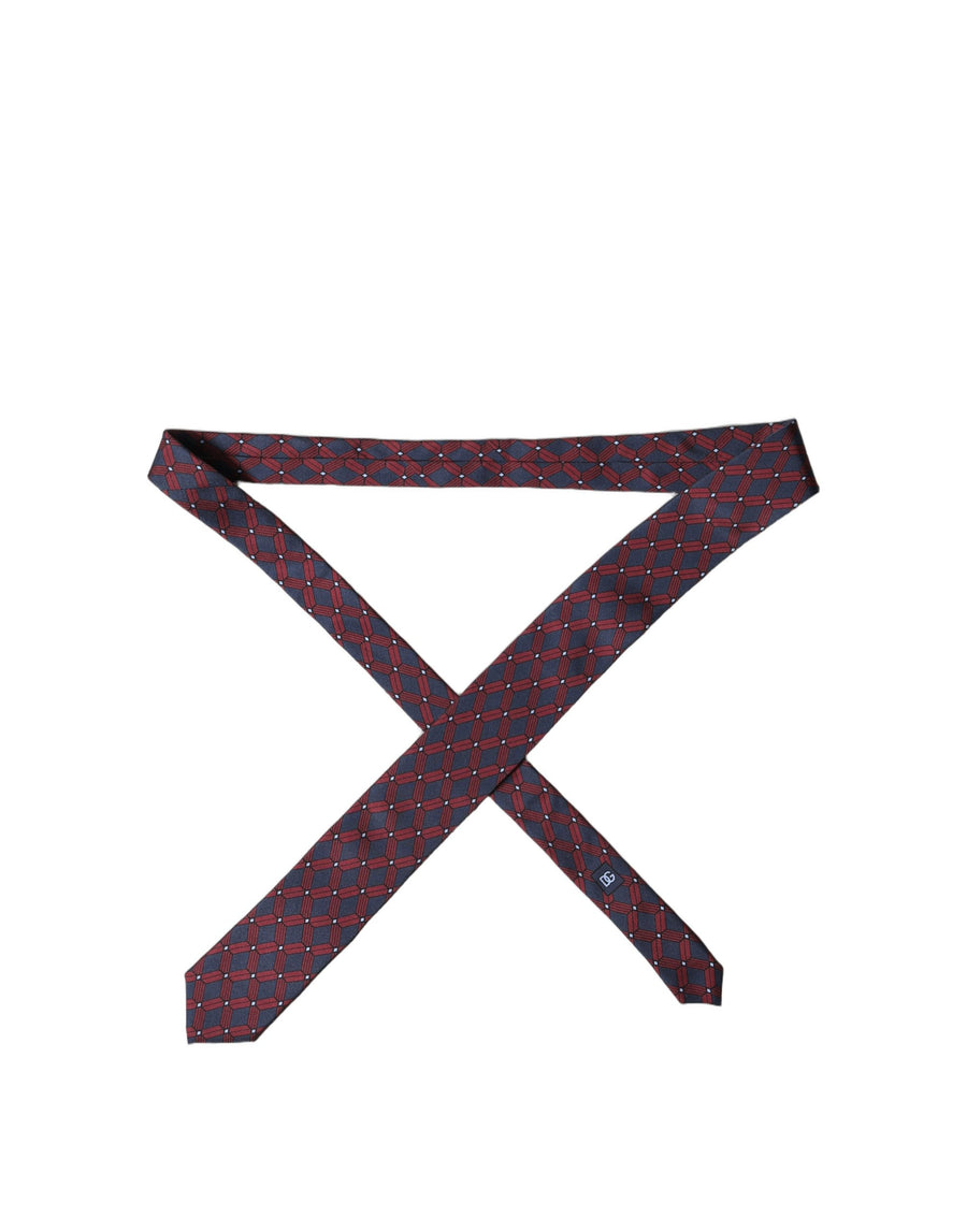 Dolce & Gabbana 100% Silk necktie in red
