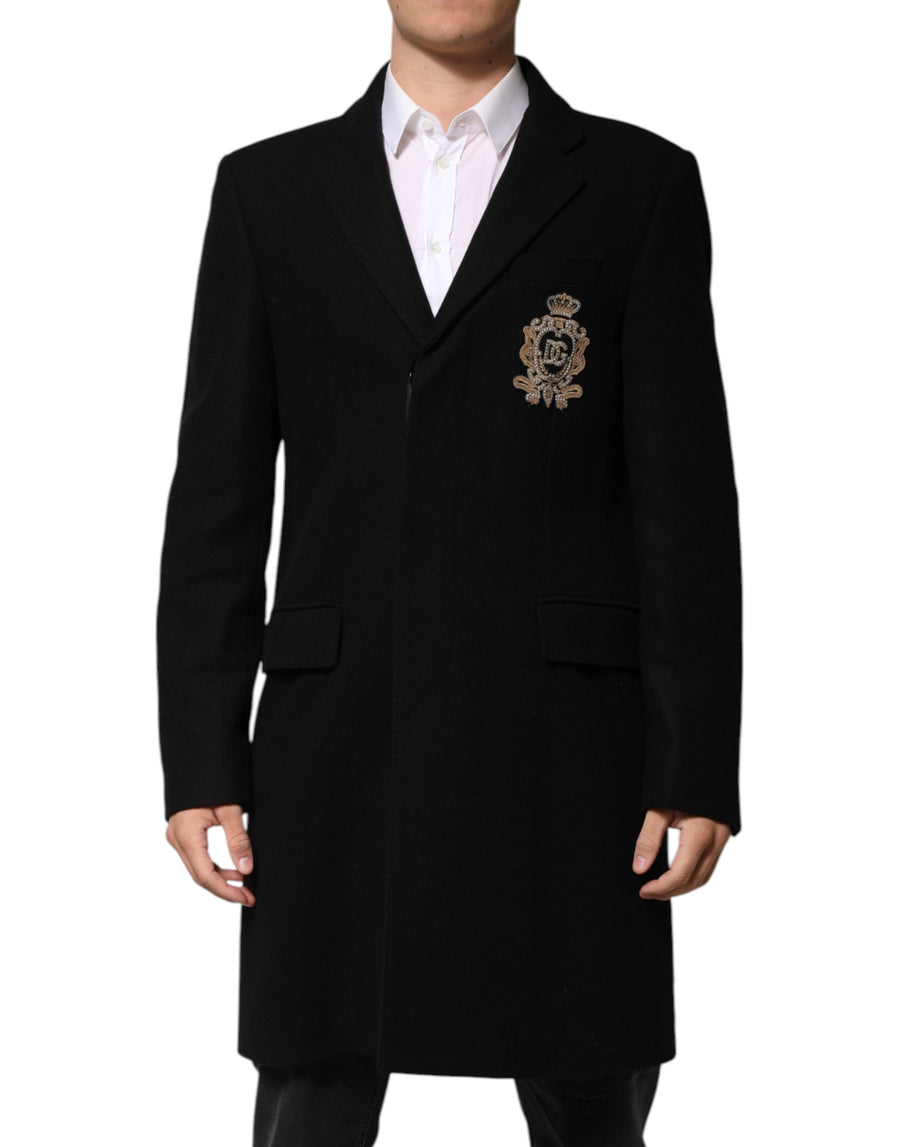 Dolce & Gabbana 80% Virgin Wool blazer in black