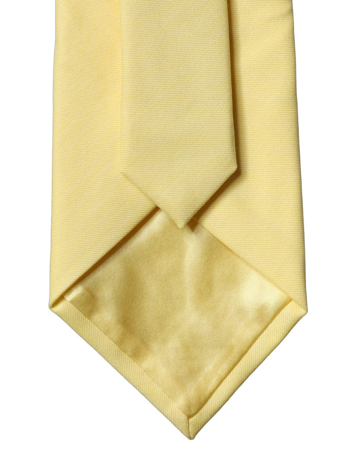 Dolce & Gabbana 100% Silk necktie in yellow — view 2