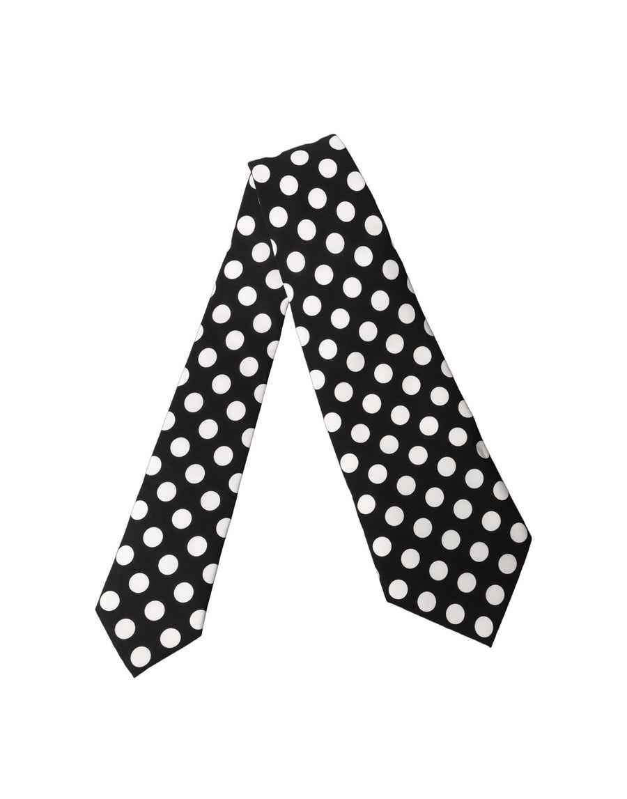 Dolce & Gabbana 95% Silk necktie in black