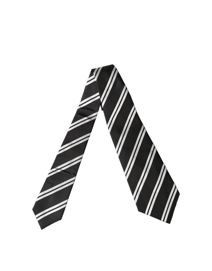Dolce & Gabbana 100% Silk necktie in black