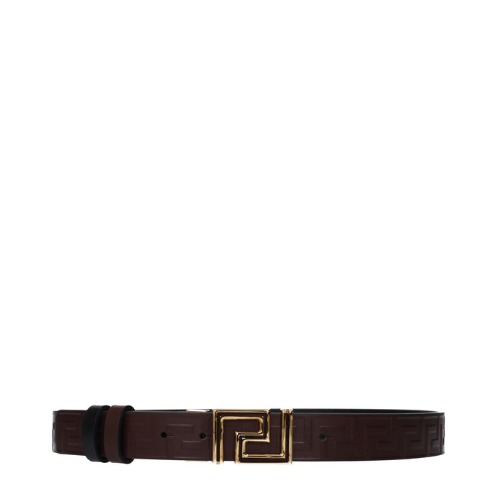 Versace belt in brown