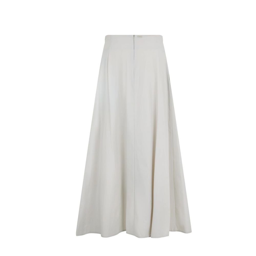 Herno 78% Polyamide skirt in gray — view 2