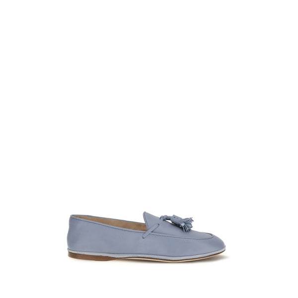 Fratelli Rossetti 100% Calf Leather Bos Taurus loafer in blue