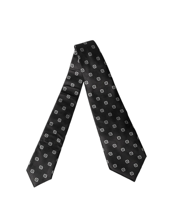 Dolce & Gabbana 100% Silk necktie in black