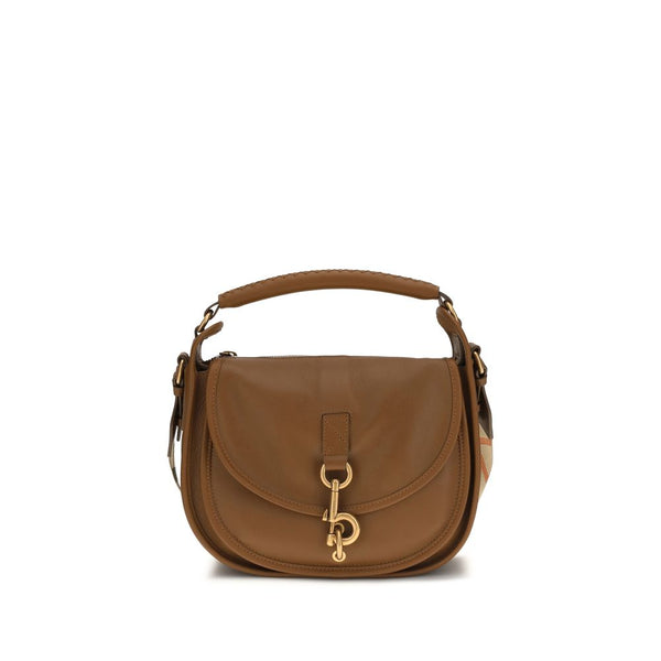 Burberry 100% Calf Leather Bos Taurus shoulder bag in brown