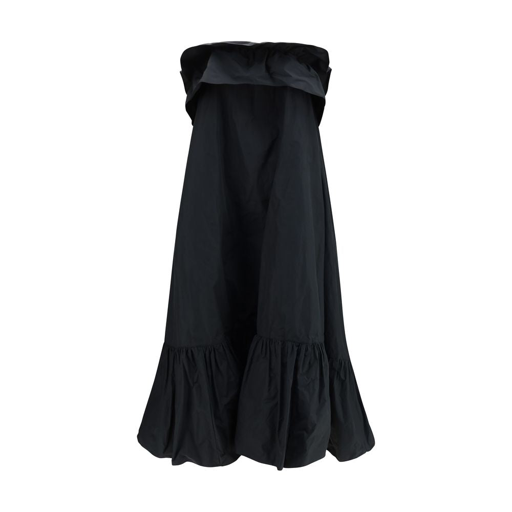 Saint Laurent 55% Polyester dress in black