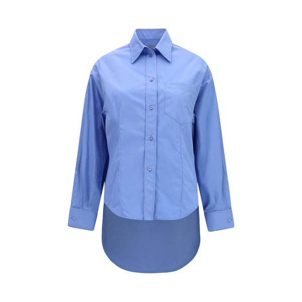 Balenciaga 84% Cotton shirt in blue