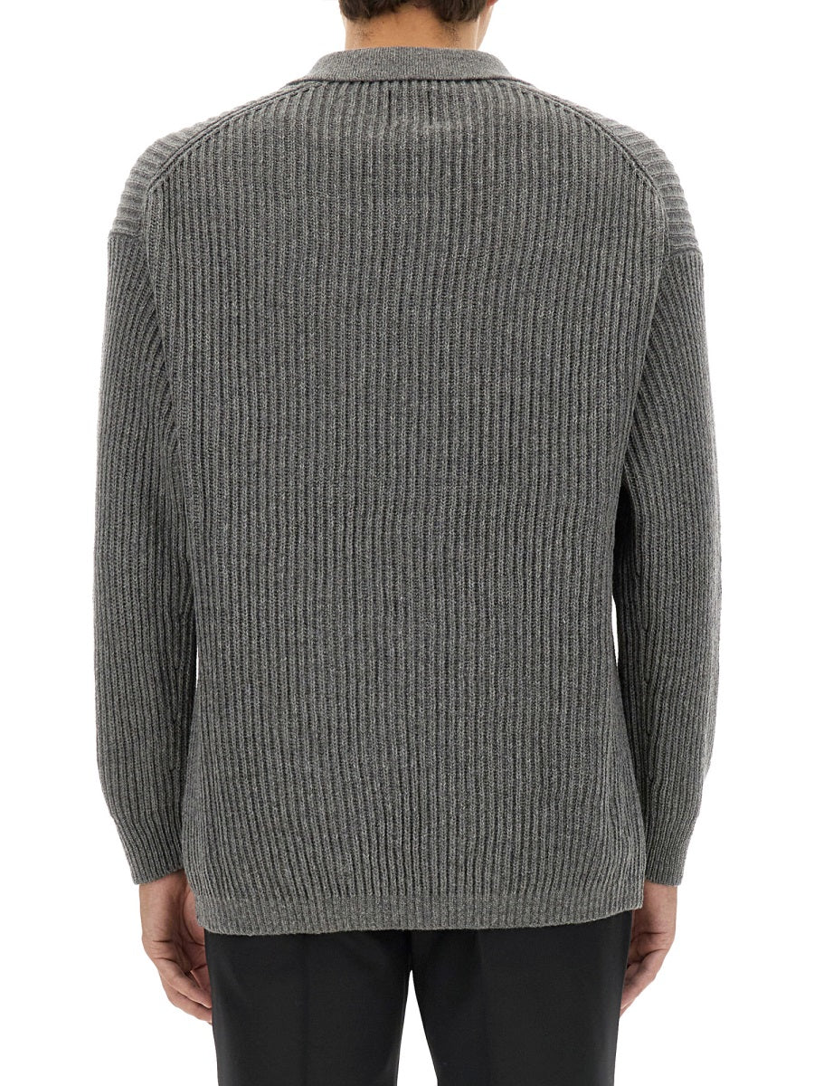Wool Jersey Grey Jumpers
