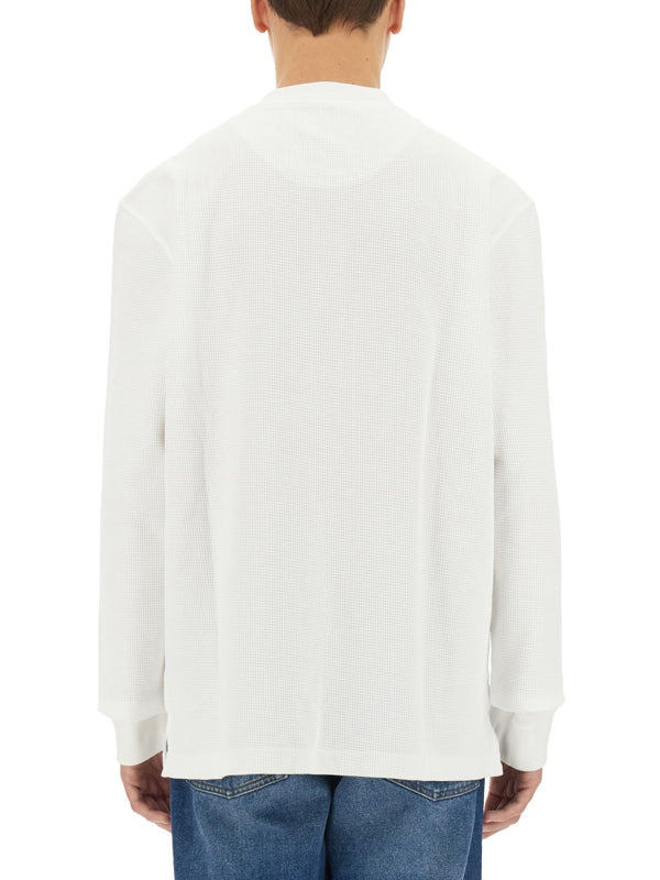 Henley Cotton T-Shirt White T-shirts