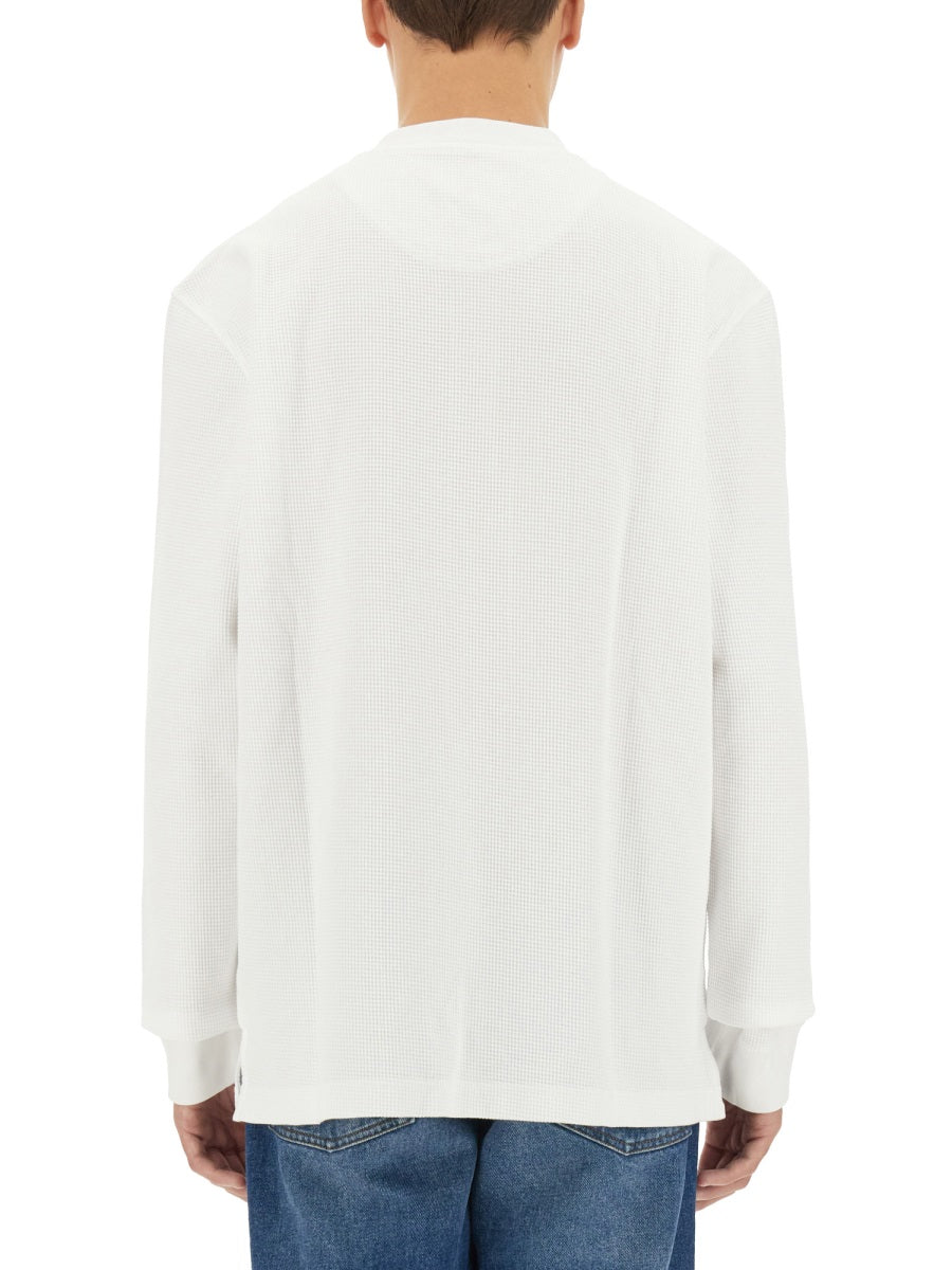 Henley Cotton T-Shirt White T-shirts