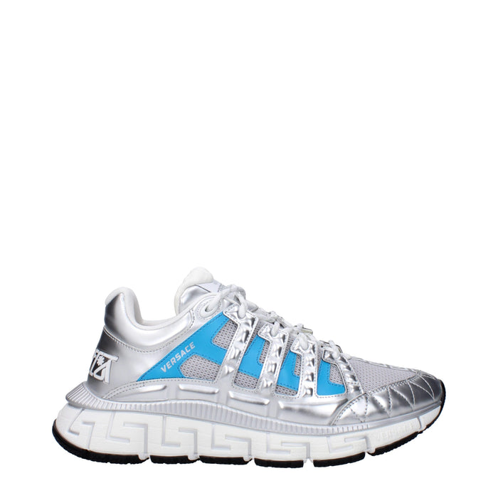 Versace Mesh sneaker in gray