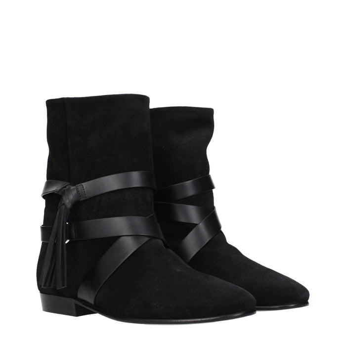 Isabel Marant Suede boots in black — view 2