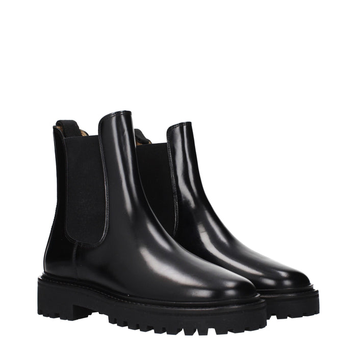 Isabel Marant Leather boot in black — view 2