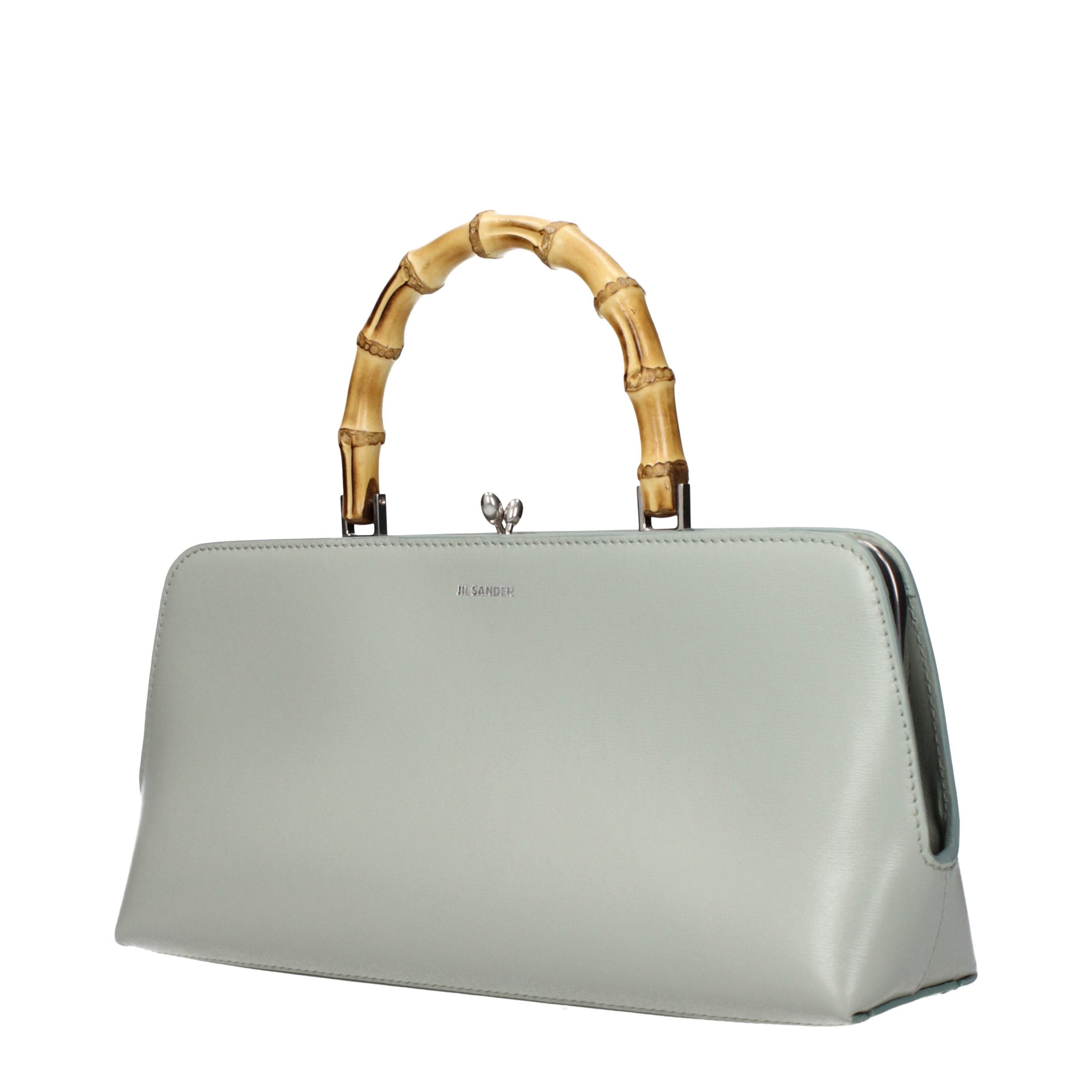 Green Leather Handbag Bag