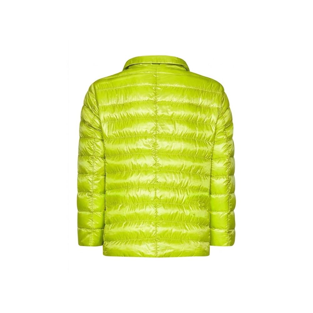 Herno 100% Polyamide; padding 90/10 goose down and feathers down jacket in yellow — view 2