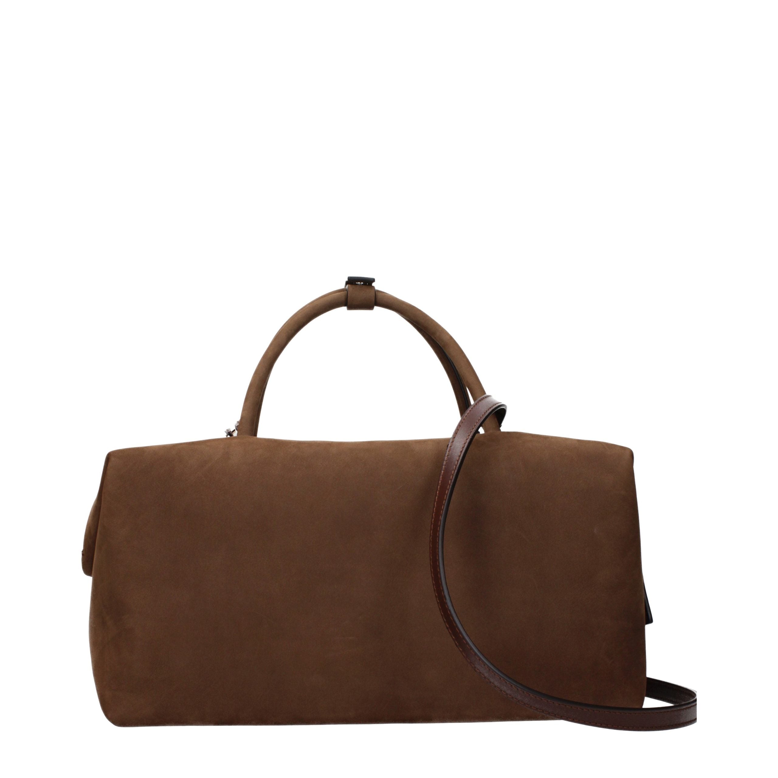 Max Mara Suede top handle bag in brown — view 3