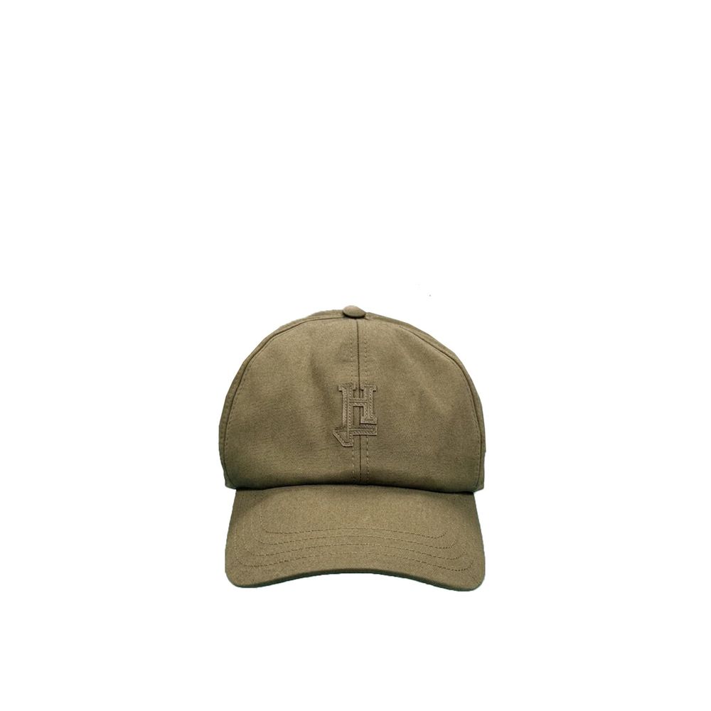 Herno HE-9152887259348 100% Cotton baseball cap in beige