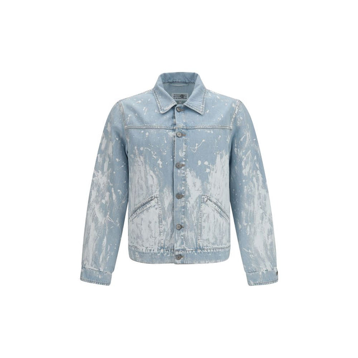 MM6 Maison Margiela 100% Cotton jacket in blue