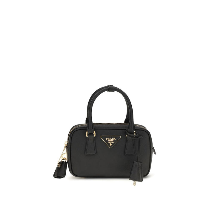 Black Calf Leather Bos Taurus Handbag Bag