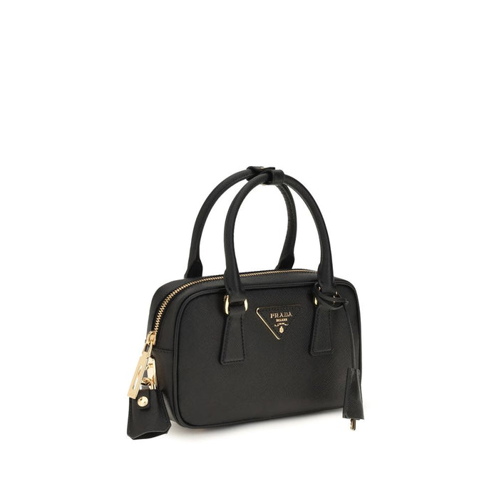 Black Calf Leather Bos Taurus Handbag Bag