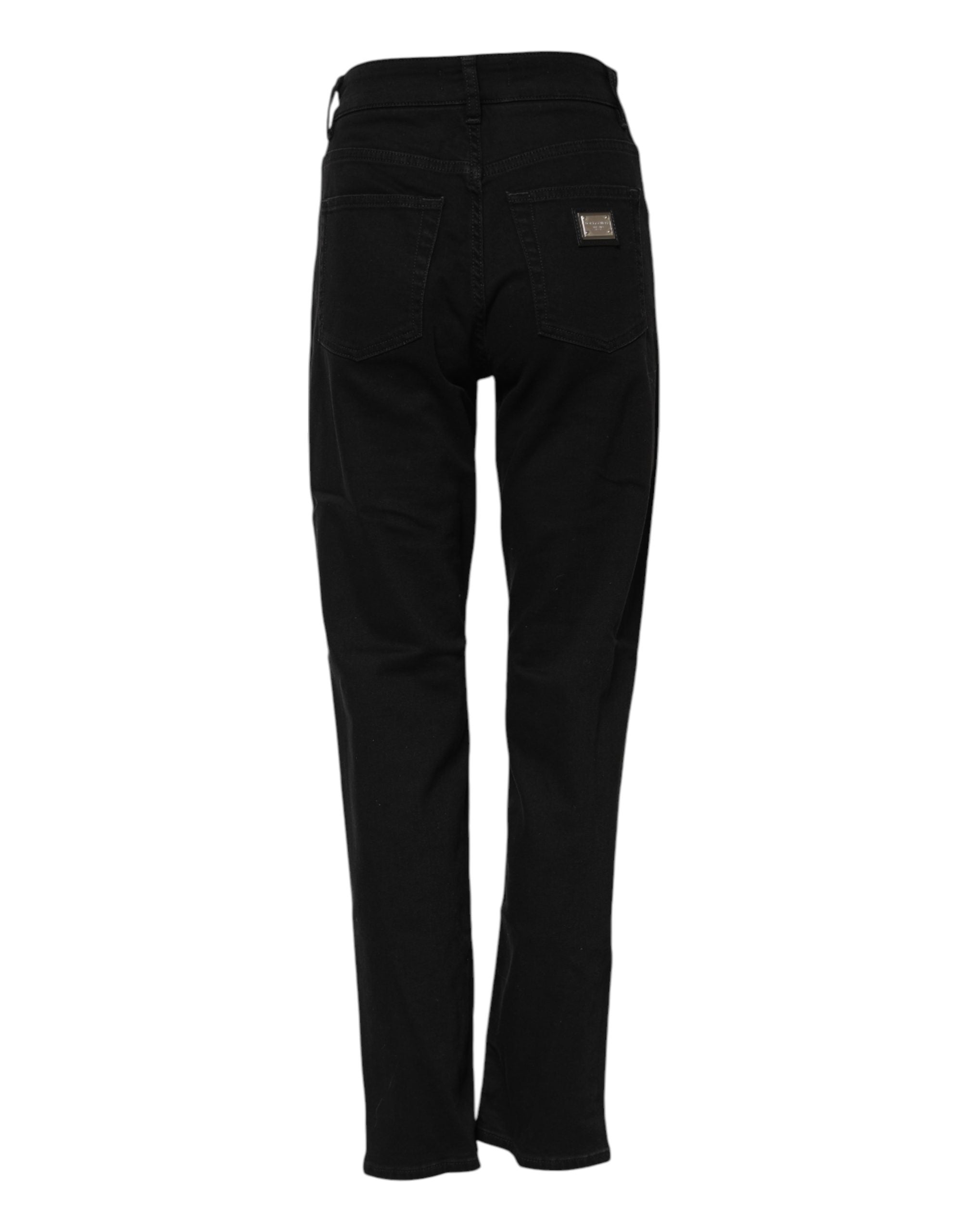 Dolce & Gabbana 98% Cotton 2% Elastane jeans in black — view 2