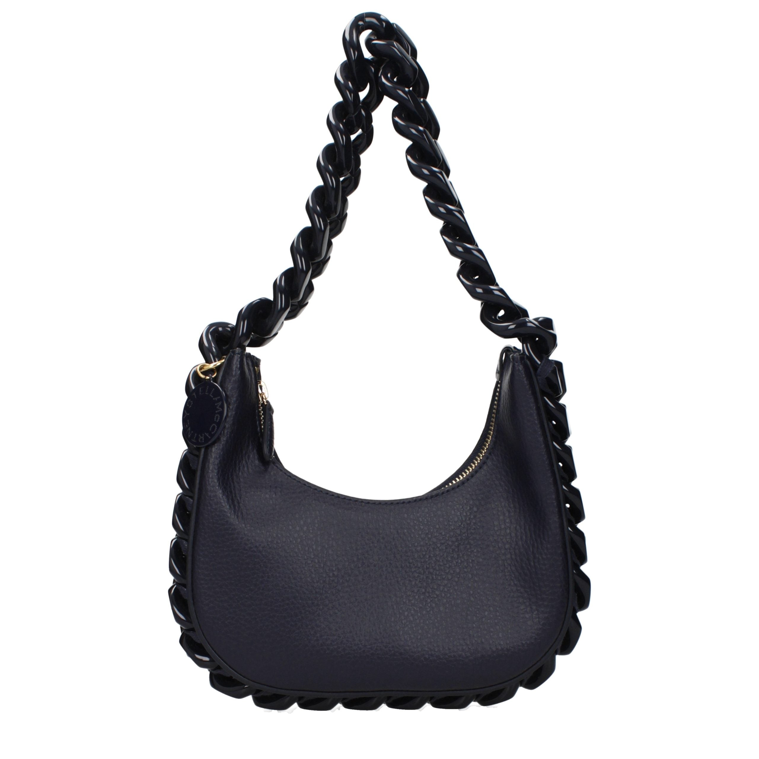 Stella McCartney Eco leather shoulder bag in navy