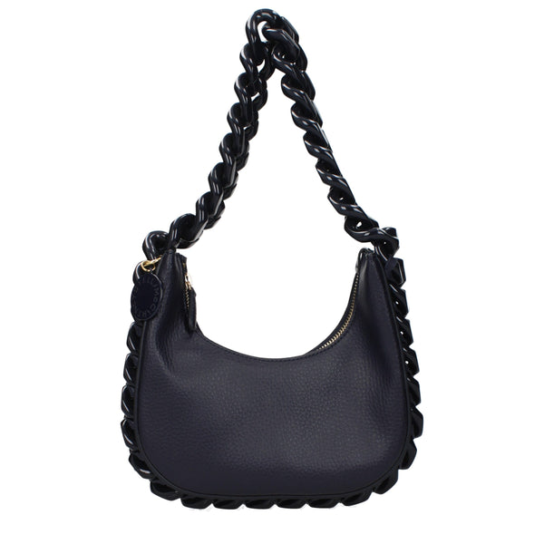 Stella McCartney Eco leather shoulder bag in navy