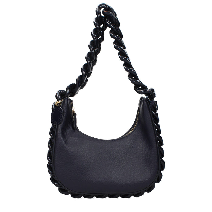 Stella McCartney Eco leather shoulder bag in navy