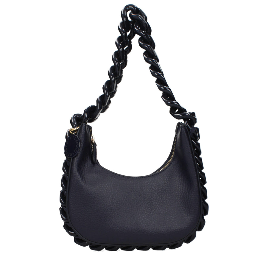 Stella McCartney Eco leather shoulder bag in navy