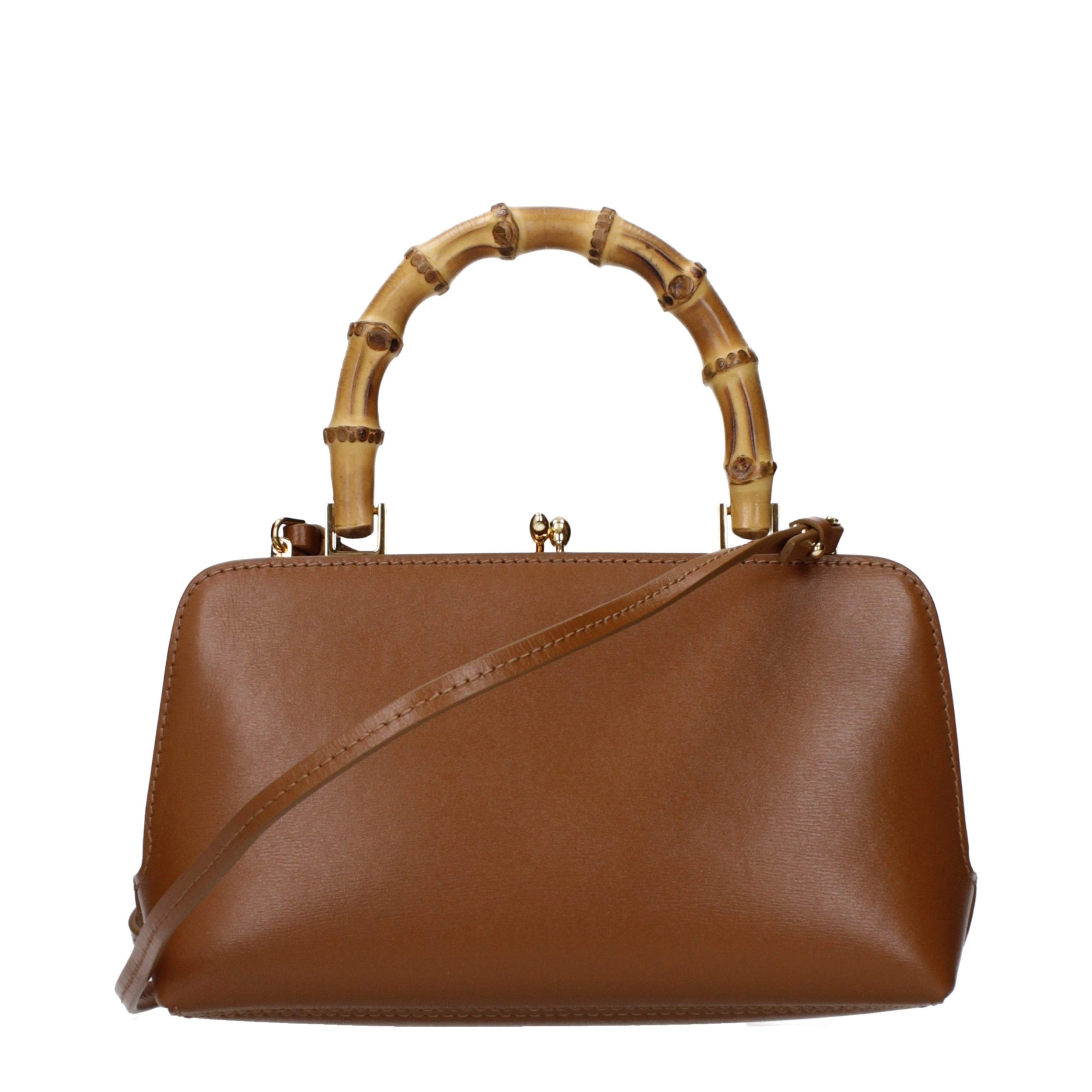 Brown Leather Handbag Bag