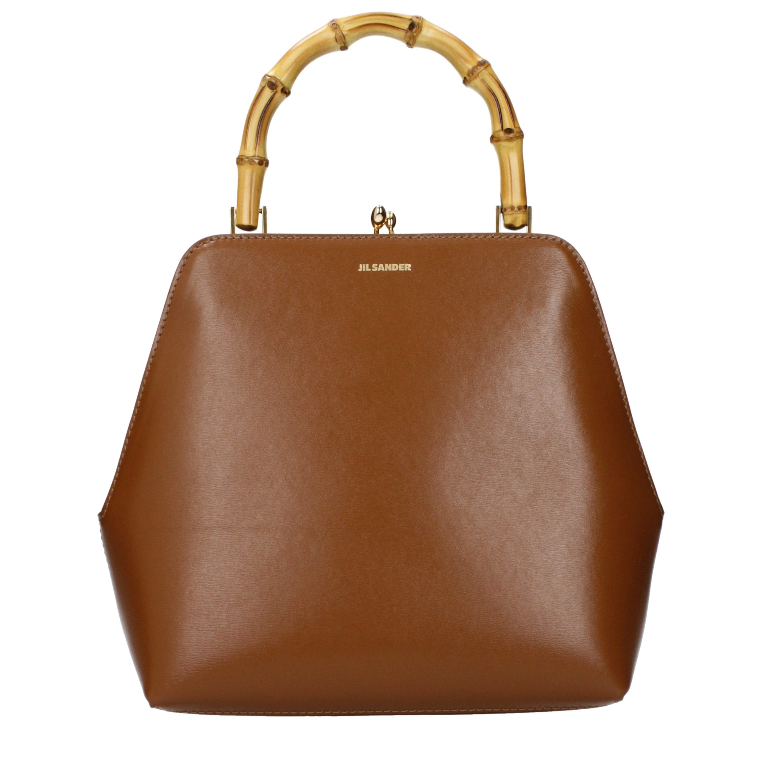 Brown Leather Handbag Bag