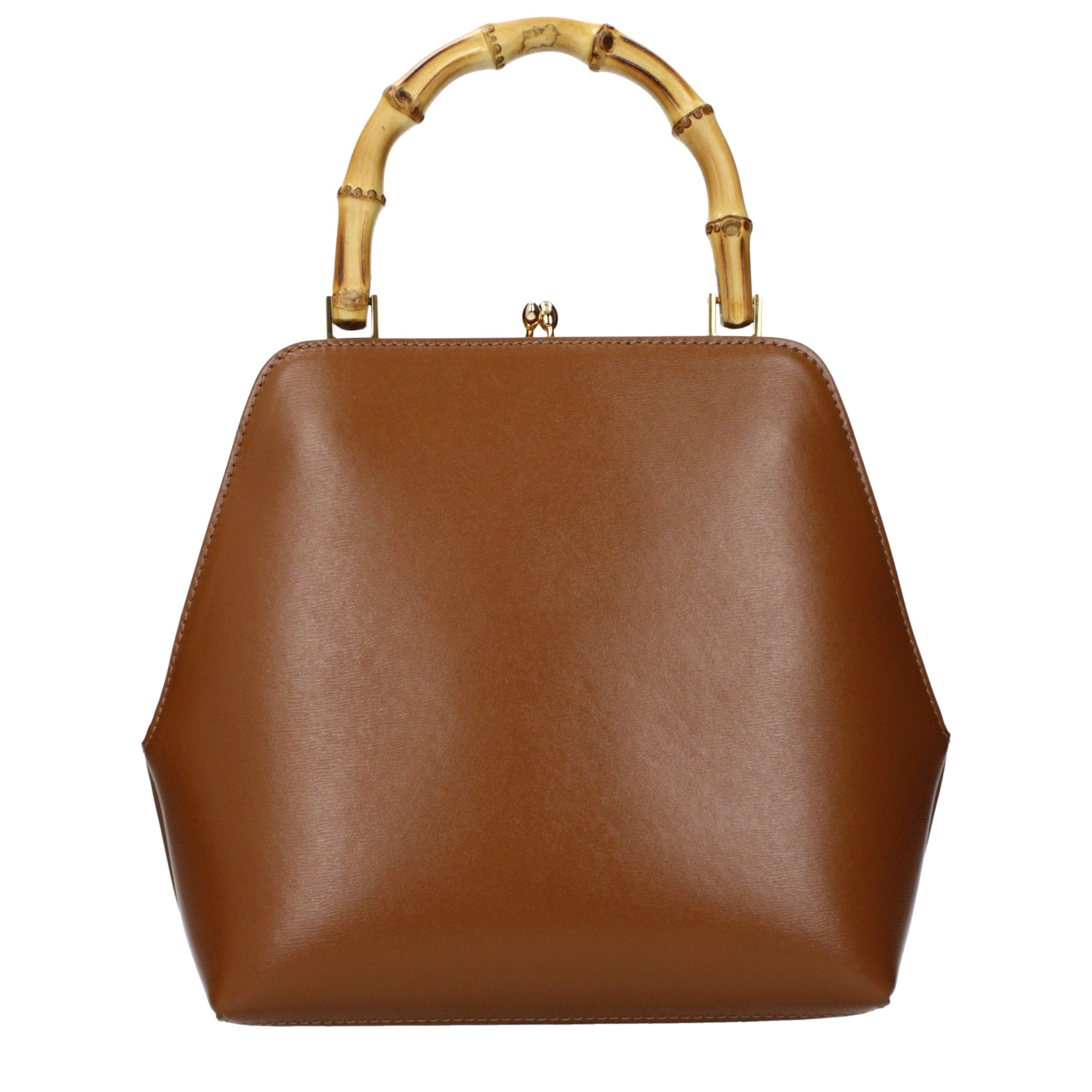 Brown Leather Handbag Bag