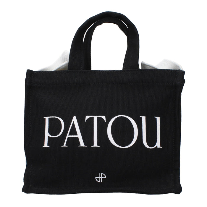 Black Cotton Handbag Bag
