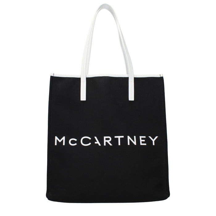 Black Fabric Shoulder Bag