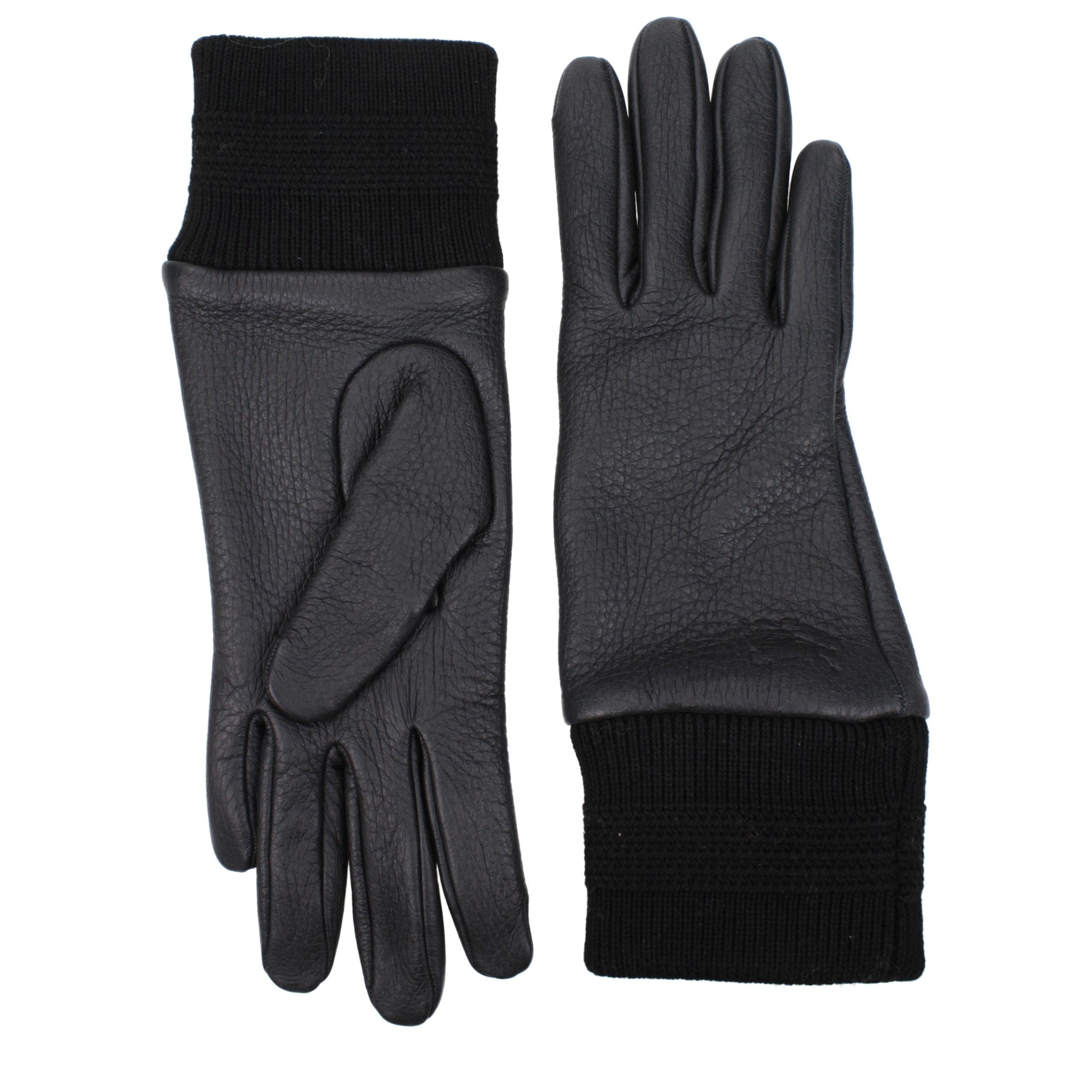 Burberry gloves in black