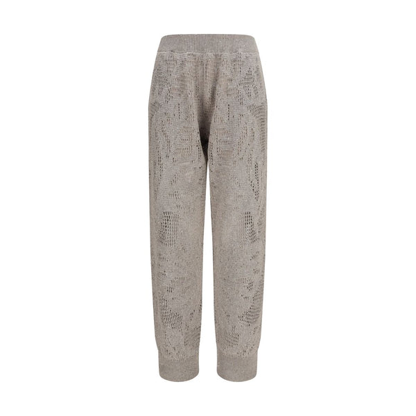 Brunello Cucinelli 94% Linen trousers in beige